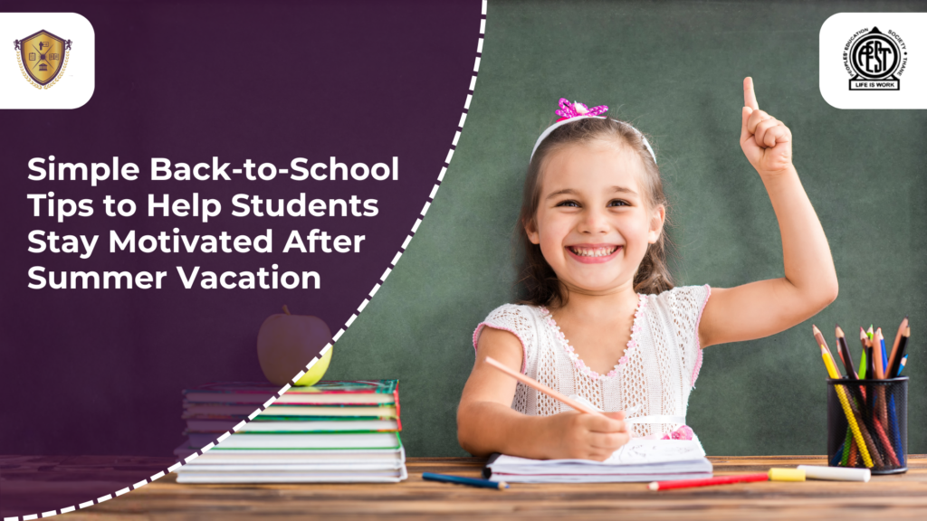 Simple Back-to-School Tips to Help Students Stay Motivated After Summer Vacation